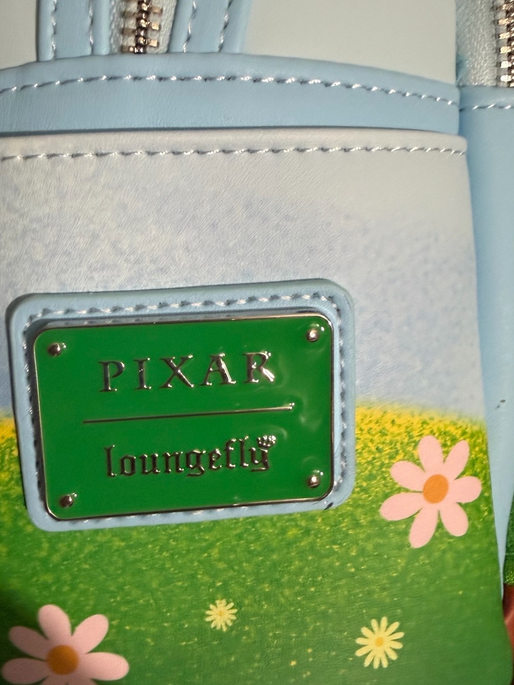 Loungefly pastel blue garden character mini backpack Bugs Life - Picture 2 of 7